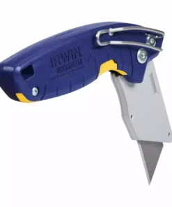 IRWIN Utility Knives Pro flip 1-Blade Folding Utility Knife with On Tool Blade Storage -Irwin Sales Shop 42360725