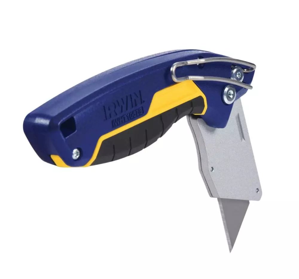 IRWIN Utility Knives Pro flip 3-Blade Folding Utility Knife with On Tool Blade Storage 8 IRWIN Utility Knives Pro flip 3-Blade Folding Utility Knife with On Tool Blade Storage - Image 6