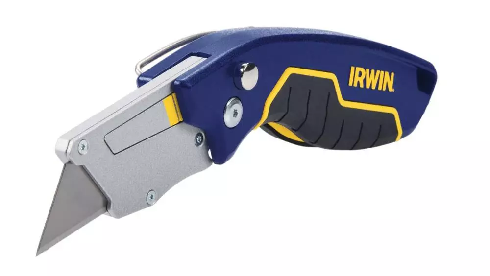 IRWIN Utility Knives Pro flip 3-Blade Folding Utility Knife with On Tool Blade Storage 4 IRWIN Utility Knives Pro flip 3-Blade Folding Utility Knife with On Tool Blade Storage - Image 2
