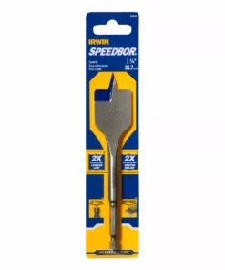 IRWIN Woodboring Drill Bits Standard length 1-1/4-in Woodboring Spade Drill Bit -Irwin Sales Shop 44313306